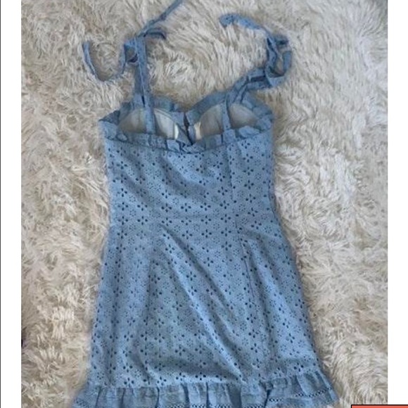 Revolve majorelle marabella dress in bluebird - Picture 2 of 3